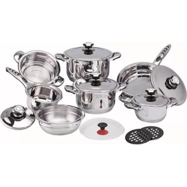 Imagem de Conjunto Panelas Songhe 19 Peças - Sa, Songle, Nakazaki ou Siga