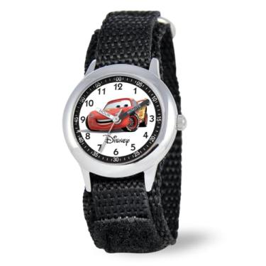 Imagem de Disney Relógio infantil com pulseira de nylon de quartzo analógico Time Teacher da Cars, Carros, NO SIZE, SS Kids