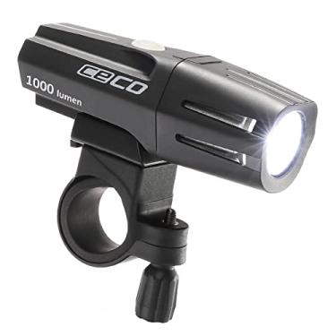 Imagem de CECO -EUA: Farol de bicicleta recarregável USB de 1.000 lúmens - VERSÃO DE MONTAGEM RÍGIDA - Resistente e durável IP67 à prova d'água e resistente a impactos FL-1 - Modelo super brilhante F1000 - Para viajantes, bicicletas de estrada e montanha