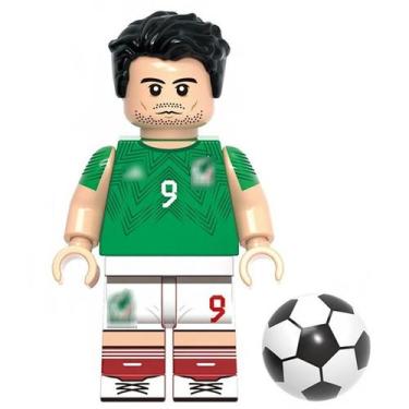 Imagem de Boneco jogador futebol bloco de montar escolha, RAUL