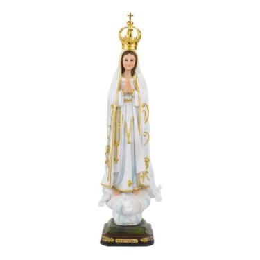 Imagem de Imagem Estátua Nossa Senhora De Fátima Grande - 50.5cm - Tasco