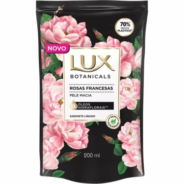 Imagem de Sabonete Líquido Lux Rosas Francesas Pele Macia Botanicals Refil 200ml