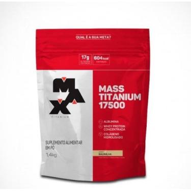 Imagem de Mass Titanium 17500 (1,4kg) - Max Titanium, 1, 1,4kg, 1,4kg, Vitaminas