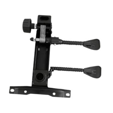 Imagem de KiBcsLic Mecanismo de assento giratório com controle de inclinação para cadeira de escritório, substituição e reparo de placa de base de aço para mesa de jogos