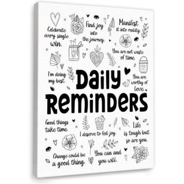 Imagem de YEOION Diferença de arte de parede para decoração de parede de escritório, citações positivas, decoração de parede para sala de aula e escola