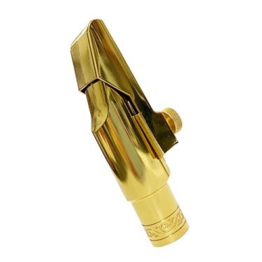 Imagem de YIJU Boquilha de Sax Alto com Suporte, Reutilizável E Prática, Ideal para Músicos E Iniciantes, 7c