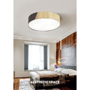 Imagem de Plafon Luminária de teto decorativa para casa, Md-3076 nórdicas em tec