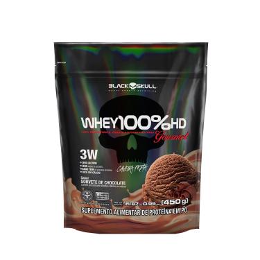 Imagem de Whey 100% HD Gourmet 450g Refil Chocolate