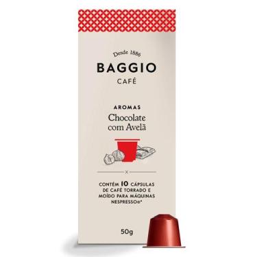Imagem de Café em Cápsulas Baggio Aromas Chocolate com Avelã 10 und