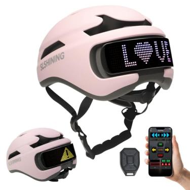 Imagem de BBDKL Capacete De Bicicleta Inteligente Com Luz: Capacetes Para Adolescentes Adultos, Ciclismo Montanha E Estrada, Scooter Elétrica, Skate, Patinação