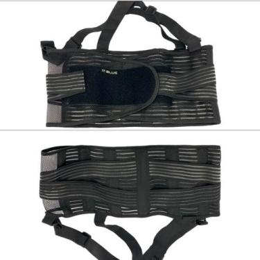 Imagem de Cinta Lombar de Compressão Ortopedica Corrige Postura - IT-Blue, XGG