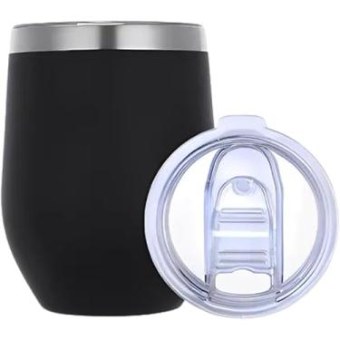 Imagem de Copo Térmico Inox 350ml com Tampa – Bebida Quente ou Fria por Horas Conserva Temperatura, Acaba com Bebida Morna!