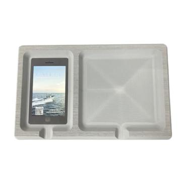 Imagem de Next Level Inc | SeaDek | Painel duplo de 20 mm para barco | Celular de espuma e acessórios painel de barco | Suporte adesivo | Compartimentos separados para telefones e ferramentas de pesca/navegação