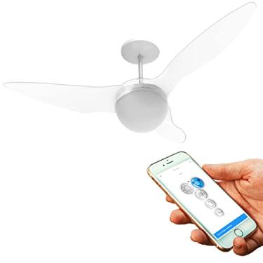 Imagem de Aliseu Ventilador de Teto Terral BT com Controle de Parede, Controle Remoto e APP Bluetooth 220V