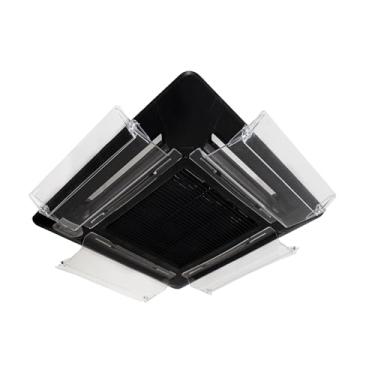 Imagem de Defletor de Ar Condicionado (Desvio de Ar) Cassete K7 Acrílico 4 Via (40 cm)