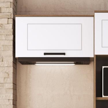 Imagem de Armário para Cozinha Aéreo Basculante Provençal Jequitiba/Branco