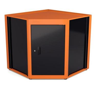 Imagem de Bancada de Canto com 1 Porta Tramontina PRO Laranja