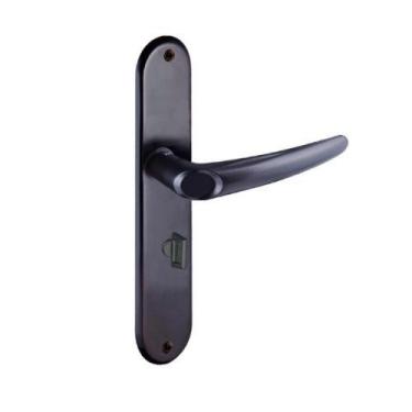 Imagem de Fechadura Banheiro Mecânica Embutir Aliança para Porta de Madeira 25-3