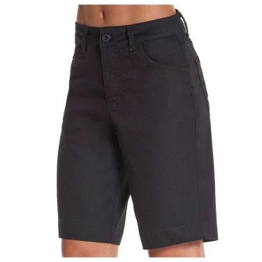 Imagem de Bermuda Feminina Gatos e Atos Jorts Sarja Preta - G2471-Feminino