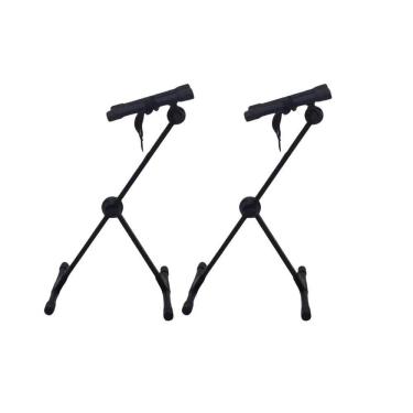 Imagem de Kit 2 Suporte Tantan Rebolo Repique De Mão Ask Semi-Retrátil