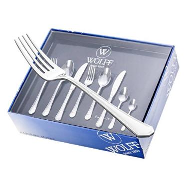 Imagem de Faqueiro Yale em Aço Inox - 101 Peças - Wolff