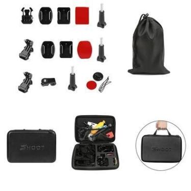 Imagem de Kit De Acessórios E Suportes Para Câmeras Gopro E Similares