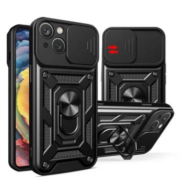 Imagem de Capa Case Capinha Para Iphone 15 Plus, Protetora Resistente, Anti Impacto, Queda Armor Militar - Preto