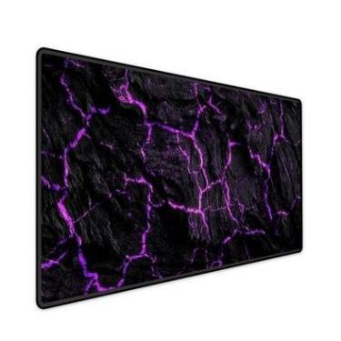 Imagem de Mouse Pad Gamer Speed Extra Grande Profissional 120x40  - Terra Roxa