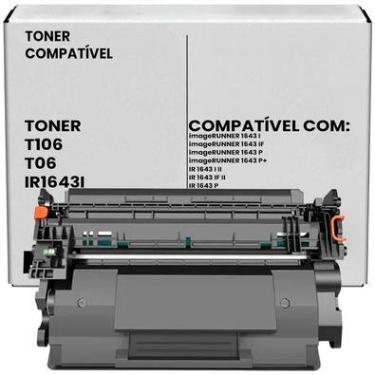 Imagem de Toner Compatível Para Canon T106 T06 Ir1643if Ir1643 C/ Chip