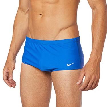 Imagem de Sunga Lateral Larga Nike Homens M Azul