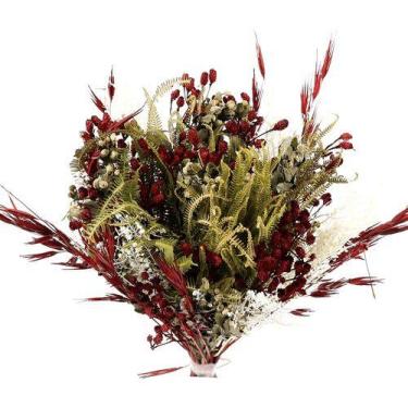Imagem de Buquê M Mix Ramo Vermelho - Pense Flores
