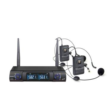 Imagem de Microfone Transmissor S/ Fio Karsect Ks248dh Duplo Headset