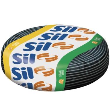 Imagem de Cabo Flexsil de Cobre 750 Volts 10mm Preto 100 Metros - 3.021 PT - SIL