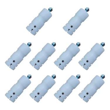 Imagem de Kit 10 Isolador Roldana Cerca Elétrica com Parafuso e Porca – Ilumicasa