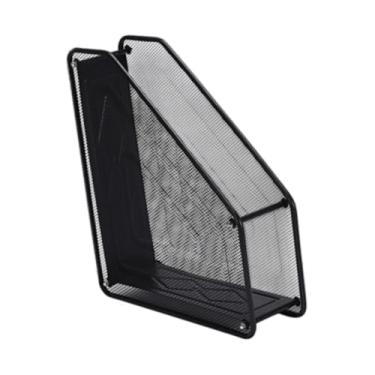 Imagem de Esquirla Suporte de arquivo de revista de mesa, suporte para documentos, de armazenamento vertical resistente para mesa, organizador de arquivos para, 1 Compartimento