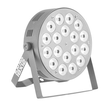 Imagem de Refletor Slim Par 18 Leds 18W Rgbwa Uv 6 Em 1 Super Potente