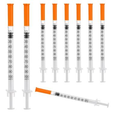 Imagem de Seringa descartável HANTSKOP 1mL 30G 1cc 8mm, pacote com 100