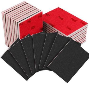 Imagem de Esponja de lixar Necosthua 400 Grit Ultra Fine 20PCS