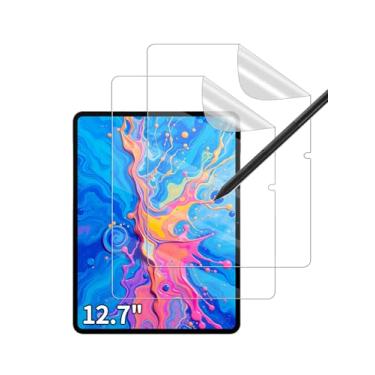 Imagem de FJIASTB Protetor de tela de desenho para tablet Teclast ArtPad Pro 12,7 polegadas Android 15, película suave com sensação de papel fácil de instalar, sem bolhas, antiarranhões, pacote com 2