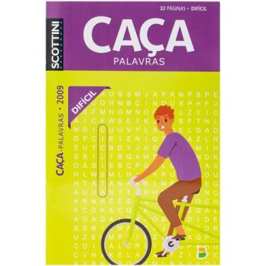 Imagem de Livro - Scottini Caça-palavras (32p) N.2009 (Difícil)