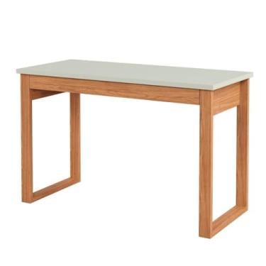 Imagem de Mesa para Escritório 1 Gaveta Industrial(White/Freijó)