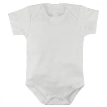 Imagem de Body Bebê Diversas Cores Liso Manga Curta 100% Algodão P/M/G - Koala B