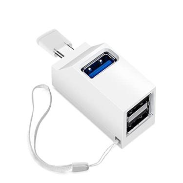 Imagem de Govalue Hub USB C, adaptador tipo C para USB, 3 portas USB C para hub USB 3.0, divisor USB C para MacBook Pro/Air, iPad Pro, Chromebook, XPS e mais (branco)