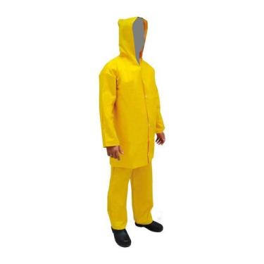 Imagem de Capa chuva pvc conj.g amarelo - POLICAP