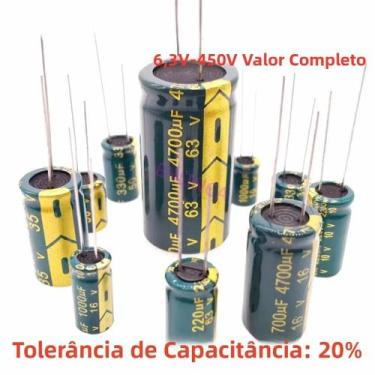 Imagem de Capacitor Eletrolítico De Alta Frequência 16V-1000UF Tolerância 20% Pa