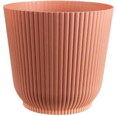 Imagem de Vaso Para Planta Cachepot Decorativo de Mesa 16x11cm - okla, Rosa