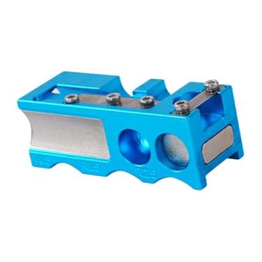 Imagem de Aymzbd Modelador de Pontas de Taco de Sinuca 16 em 1, Reparo E Manutenção, Acessórios Portáteis Multifuncionais para Jogos de Bilhar, Azul