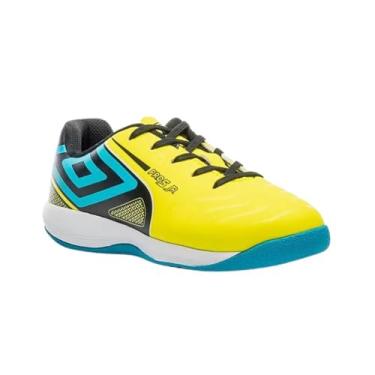 Imagem de Chuteira Futsal Infantil Umbro Pro 5 Jr Amarelo/azul - 33