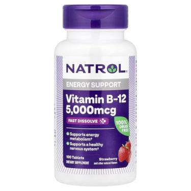 Imagem de Natrol Vitamin B12 5000mcg F/D Tab100 047469066727