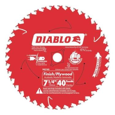Imagem de Diablo 17,78 cm x Lâmina circular de carboneto de 40 dentes